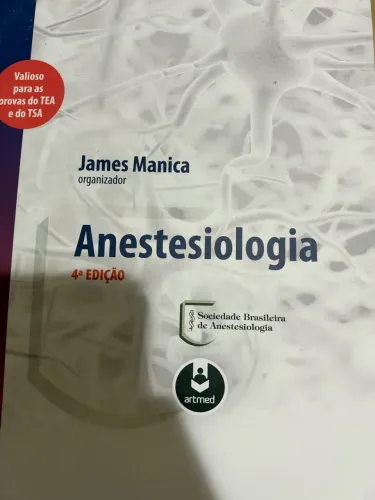 Livro anestesiologia James manica- 4 edição 