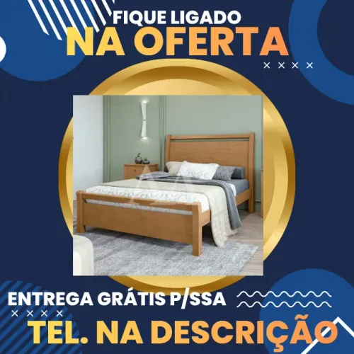 Cama Casal Entrega Hoje Grátis para Salvador / Pague ao Receber