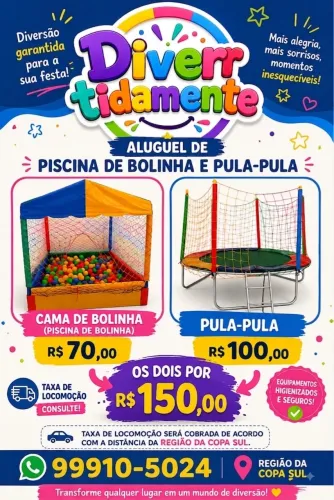 Aluguel Brinquedos