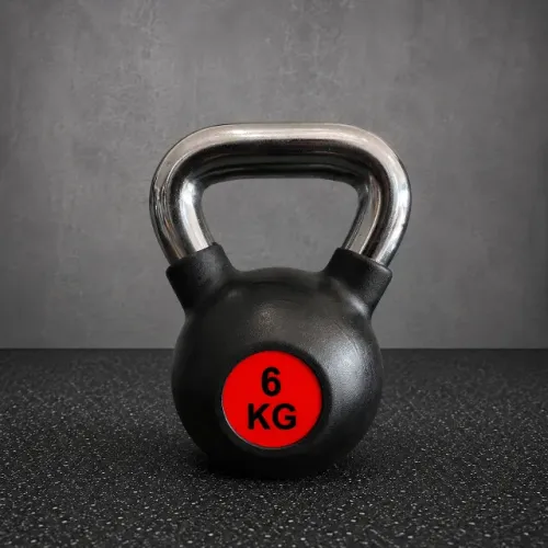 Kettlebell 06kg Import Pegada Cromada