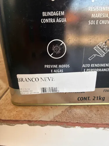 Tinta branca 18 litros