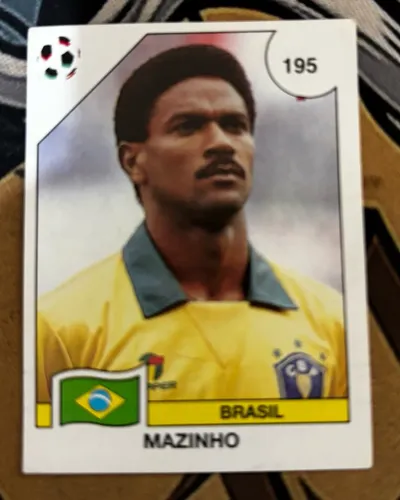 Figurinha Mazinho (Brasil) Copa Italia 90