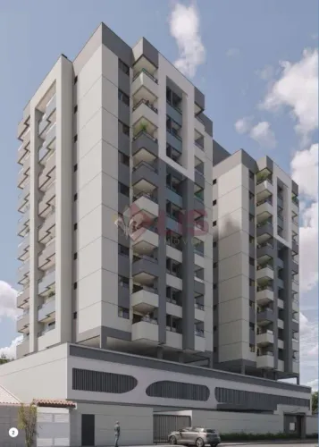 Alpha Dream, 150m da Praia Martim de Sá, com 1 dormitório e varanda gourmet.