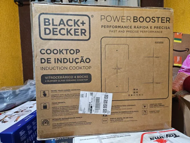Fogão de Indução 7.200W *Lacrado/NF/Garantia