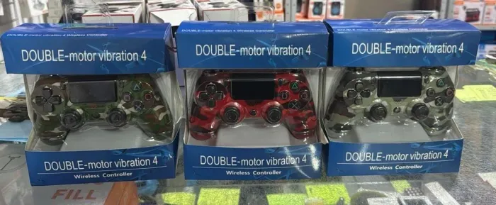 Controle ps4 sem fio camuflado 