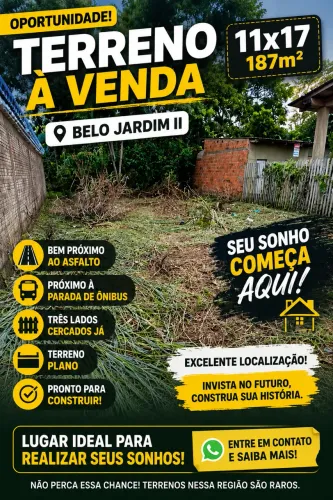 Terreno excelente 