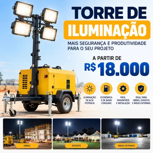 TORRE DE ILUMINAÇÃO