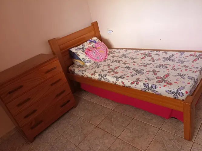 Cômoda + cama e colchão