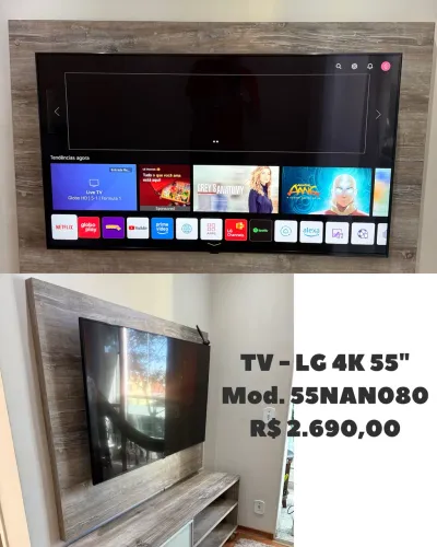 TV - LG 4K 55"