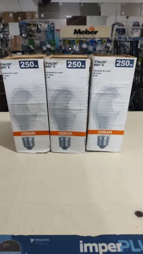 Kit lâmpadas Vapor Sódio Osram 250 W