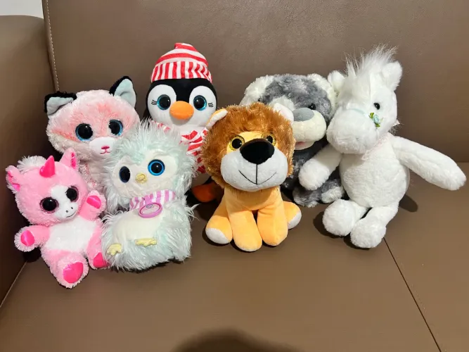 LOTE PELÚCIAS FOFAS