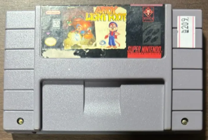 Ardy Lightfoot Original SNES Super Nintendo 209