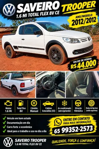 Volkswagen Saveiro Trooper 1.6 MI Total Flex 8V CE 2012