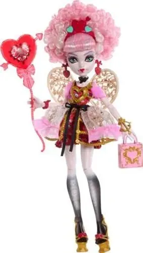 Boneca Monster High Aniversário Assustadoramente Doce Cupido Asteria