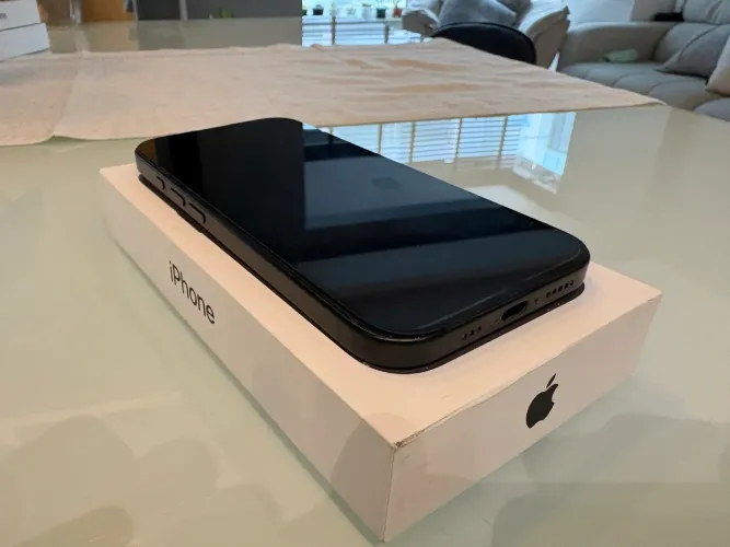 iPhone 16 preto 128gb 95%