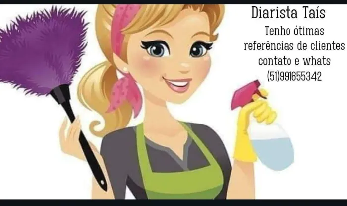 Diarista faço faxina!