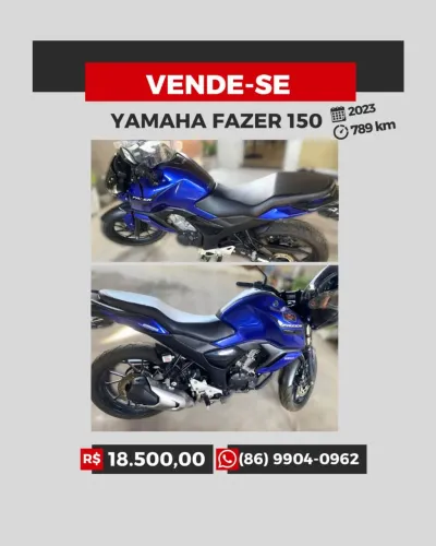 VENDE-SE YAMAHA FAZER 150