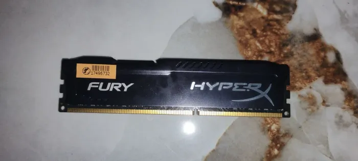 Memória ram HyperX Fury Black