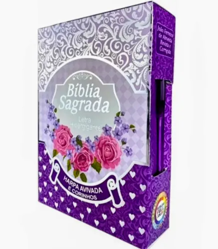 Bíblias Com Harpa Letra Hipergigante (Novas E Lacradas)