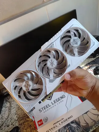 PLACA DE VIDEO RX 9060XT 16GB Asrock Steel Legend