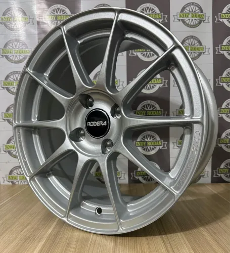 Roda Rodera Ozr Aro 15 tala 7 4x100 Racing, Leve, Arrancada 