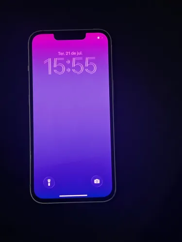 iPhone 13 branco 128 gigas fucionando tudo