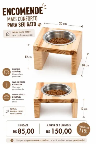 Comedouro para Pet