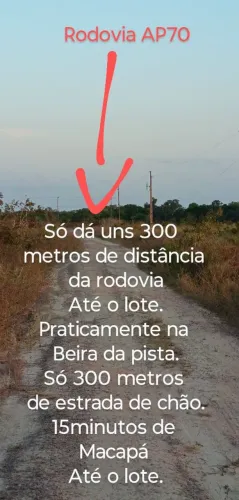 Belo terreno35x80 só 15min de Macapá.pertinho, Veja!