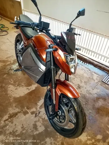 Moto elétrica voltz 2 bateria