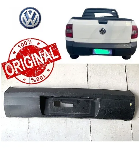 Capa Parachoque Traseiro Volkswagen Saveiro G5 Usado 16225