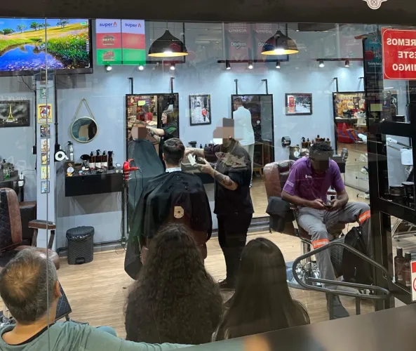 Passo ponto Barbearia premium