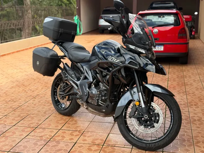 Zontes t350x impecável com acessórios