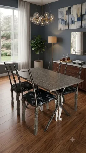 MESA RETANGULAR PEDRA GRANITO/ MEDE 1.20CM/ ENTREGA GRÁTIS 
