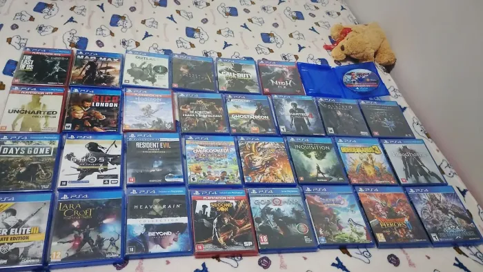 Jogos ps4 consulte os valores