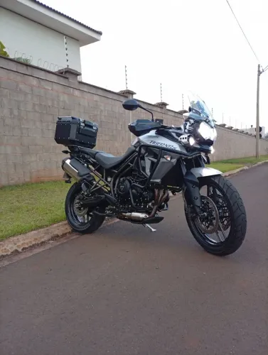 Triumph Tiger XRX 2018 Prata 