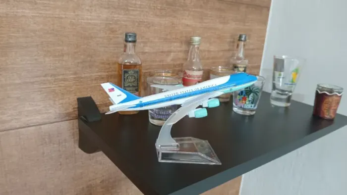 AVIÕES MINIATURA AIR FORCE 1 - 16cm diecast. COLECIONE