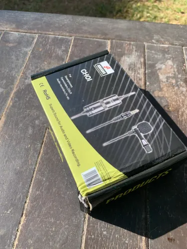 Microfone Condensador Lapela Arcano Choi