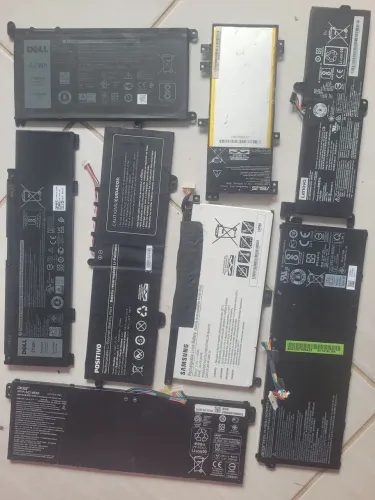 Lote 8 bateria notebook retiradas