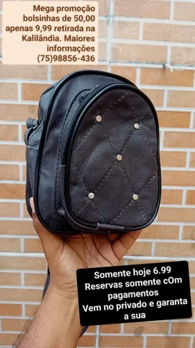 Bolsinha por apenas 7 reais para vender hj 