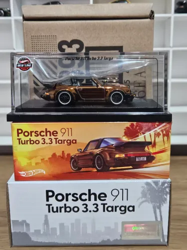 Miniatura Porsche 911 Turbo 3.3 Targa Hotwheels 
