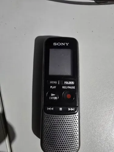 Gravador Sony px240 sem tampa de pilha