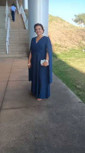 Vestido de Festa - Azul