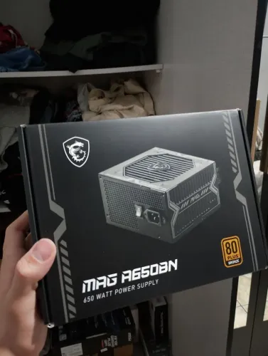 Fonte msi 650w 80PLUS