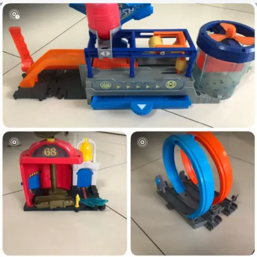 Lote Hot Wheels City - 3 Pistas Originais Mattel - Usadas em ótimo estado
