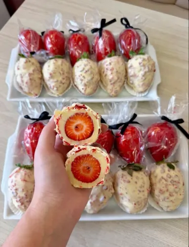 Morango cravejado
