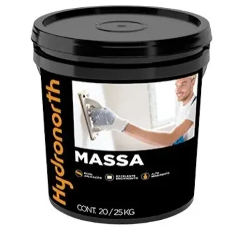 Massa corrida PVA balde 25kg Hydronorth - R$86,25