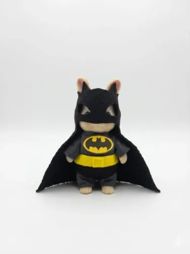 Roupinha Batman Sylvanian Families