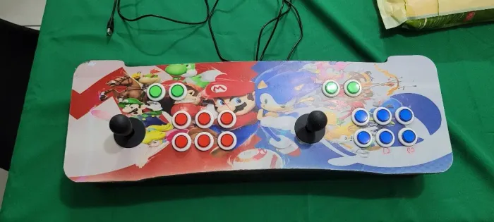 Controle arcade 2 player
