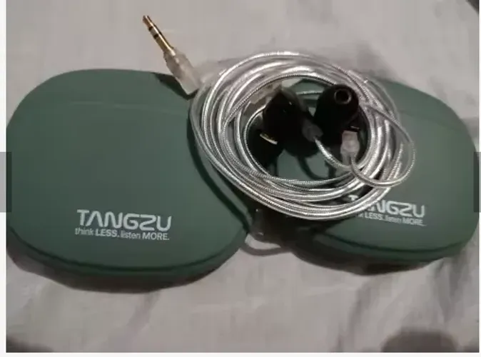 Capa de Silicone para Fone TANGZU Verde Protetor de Ear Tips 1 Par