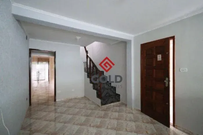 Sobrado com 3 dormitórios para alugar, 80 m² - Vila Camilópolis - Santo André/SP